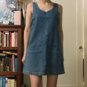 DENIM MINI DRESS